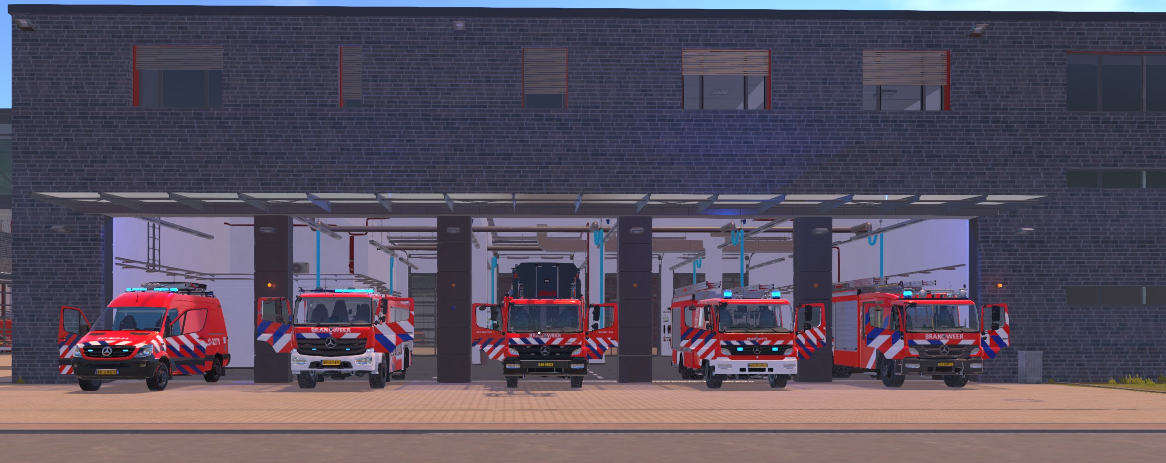 Dutch Mod  Nederlandse Brandweer Skins  Post Venlo Limburg noord
