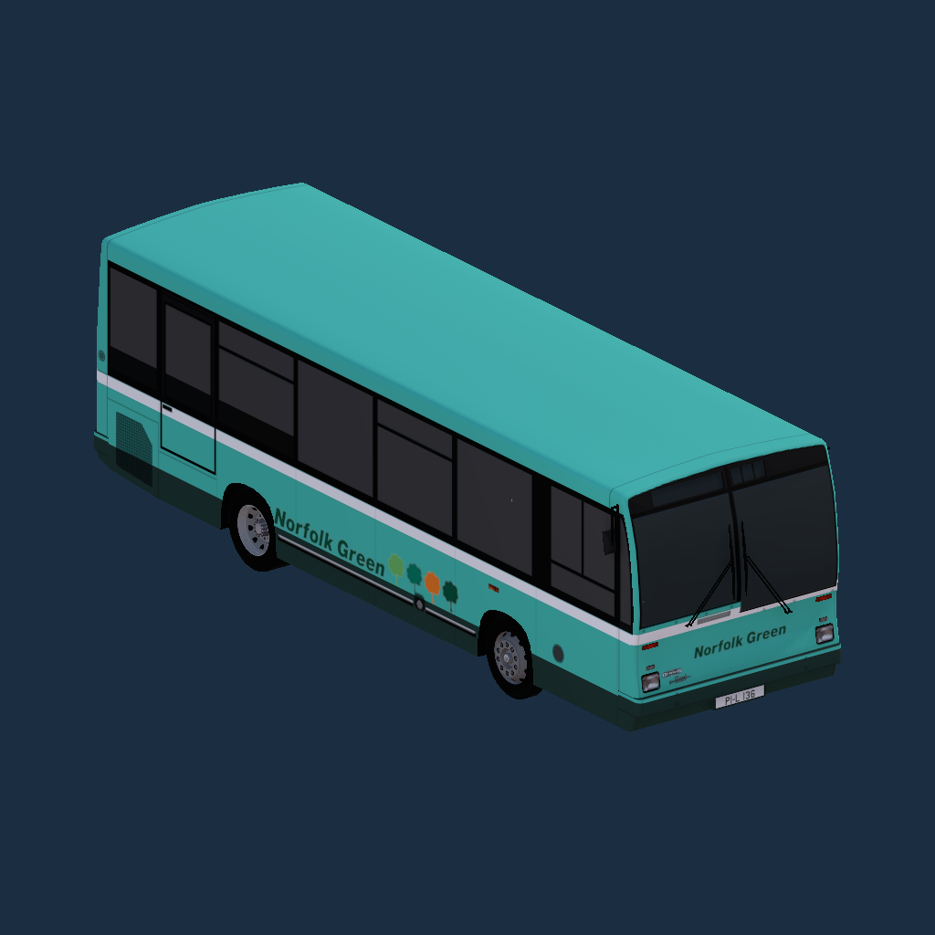 Dennis Carlyle Dartline 9m Norfolk Green Branded