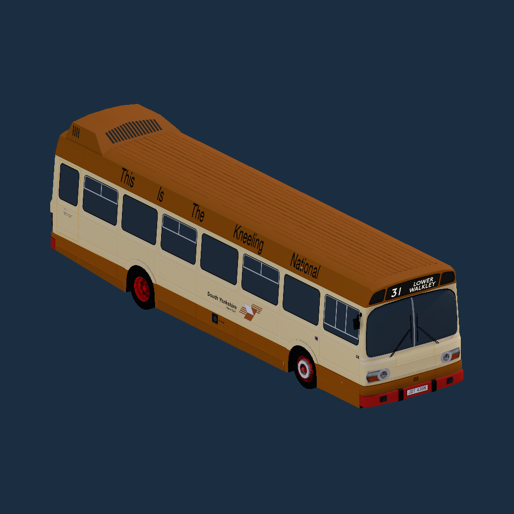 Leyland National (Dual Door) - South Yorkshire Transport Kneeling National