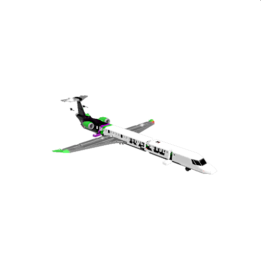 CRJ-900 Flair Airlines (Canada) V2