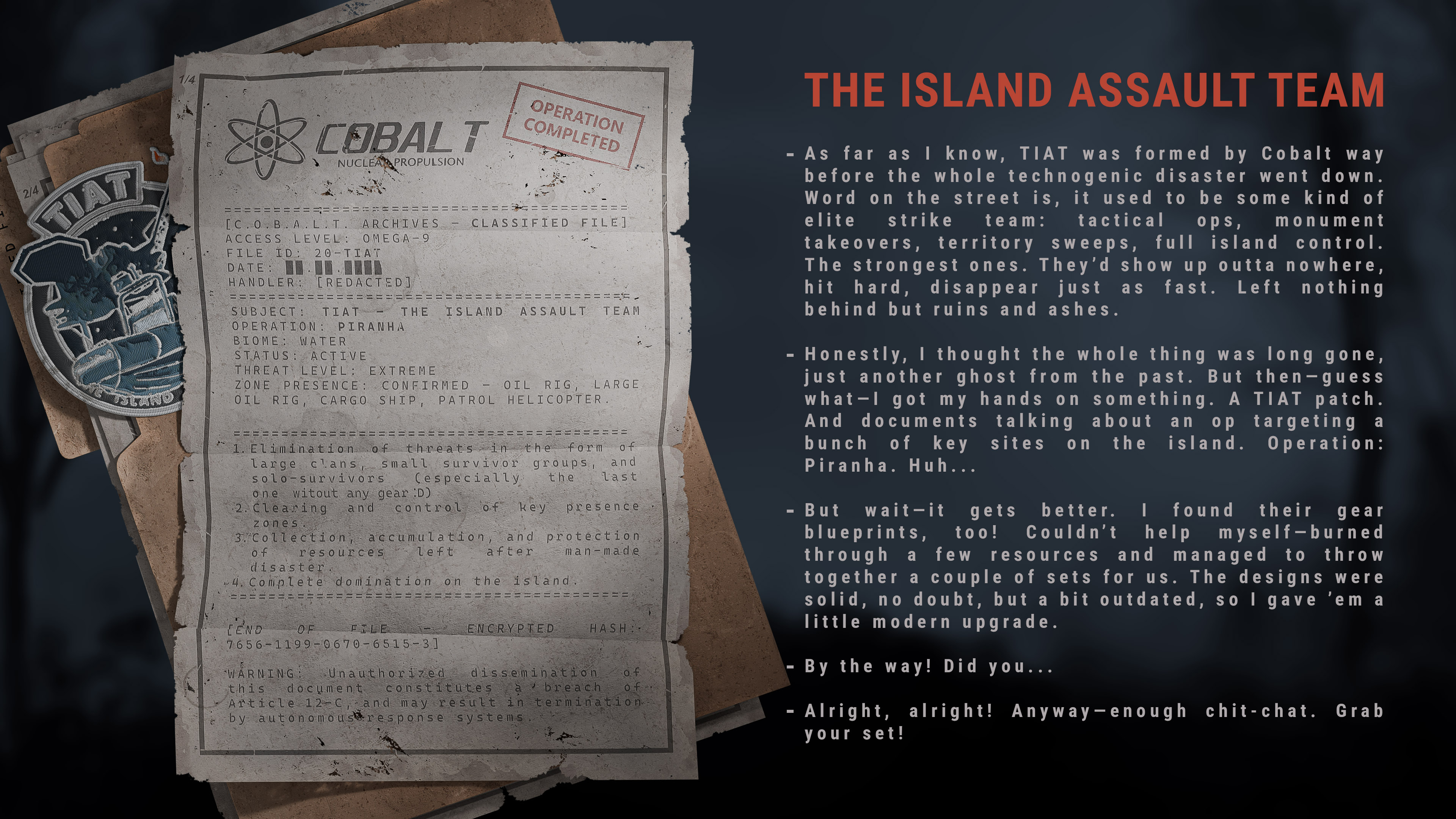 Island Assault Team Facemask screenshot 1