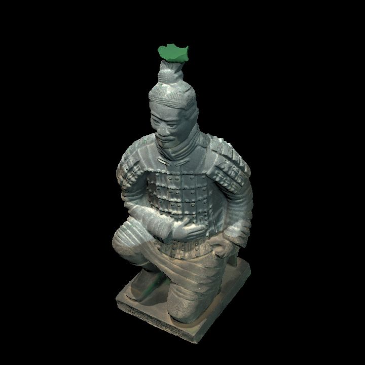 Terracotta army - mirrored