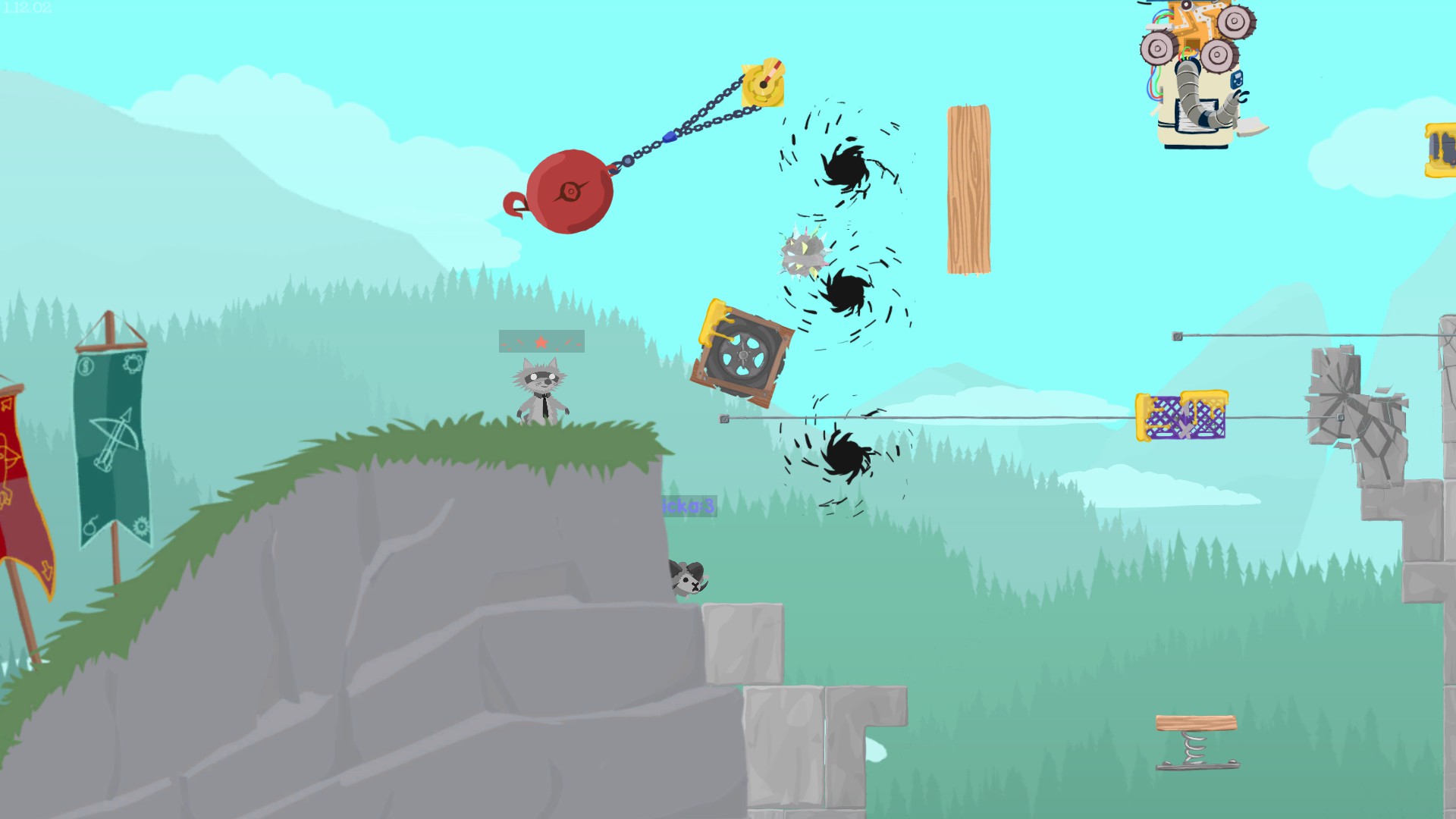 Скриншот Ultimate Chicken Horse