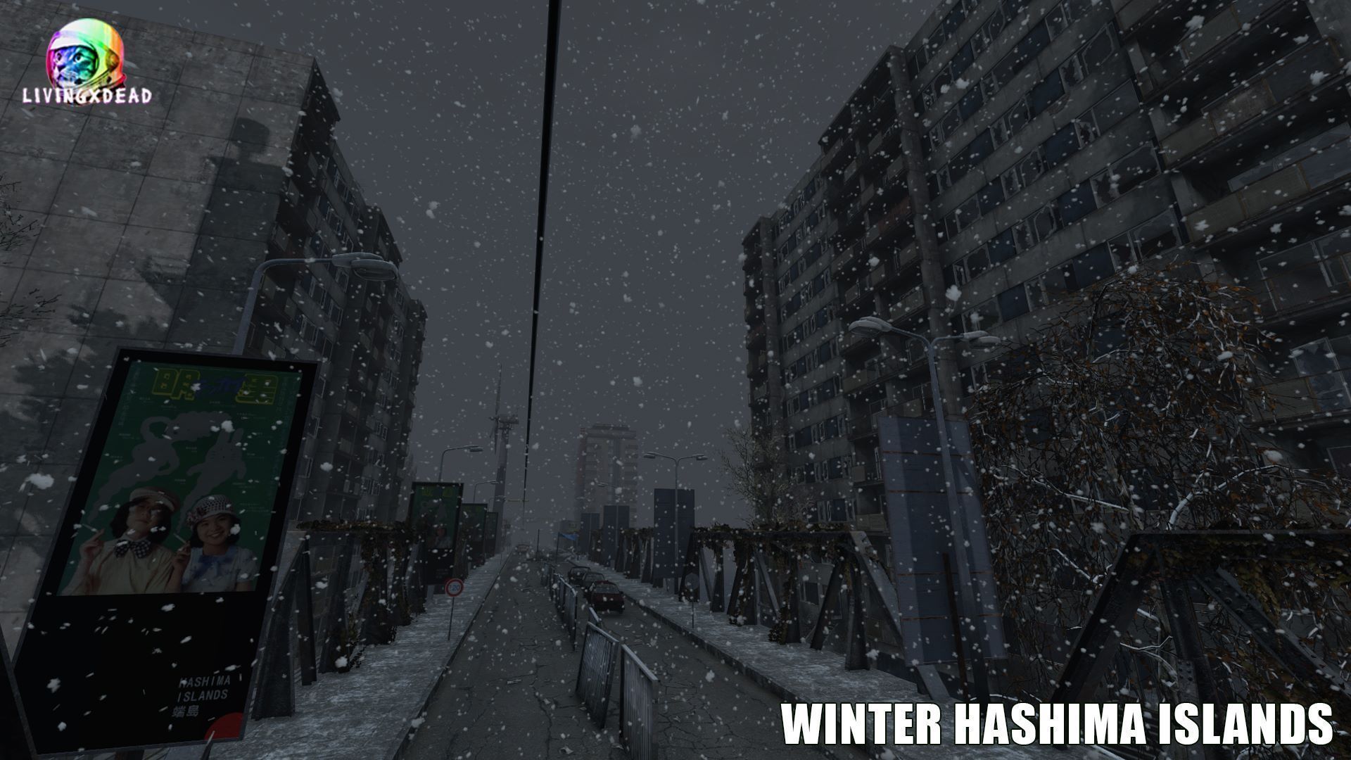 Winter Hashima Islands