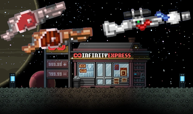 Food Guns at Infinity Express
