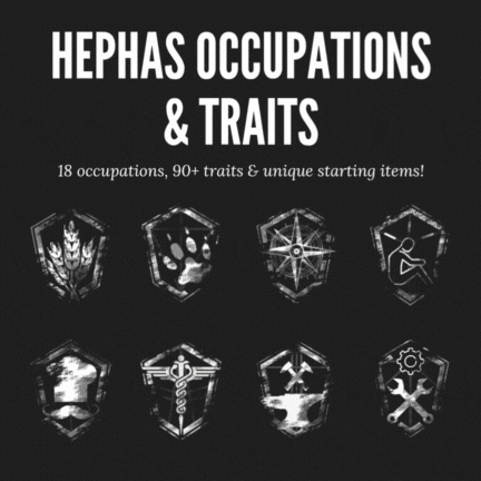  Hephas Occupations and Traits