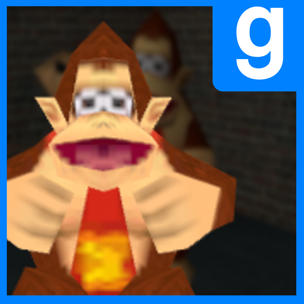 Lowpoly Donkey Kong Playermodel