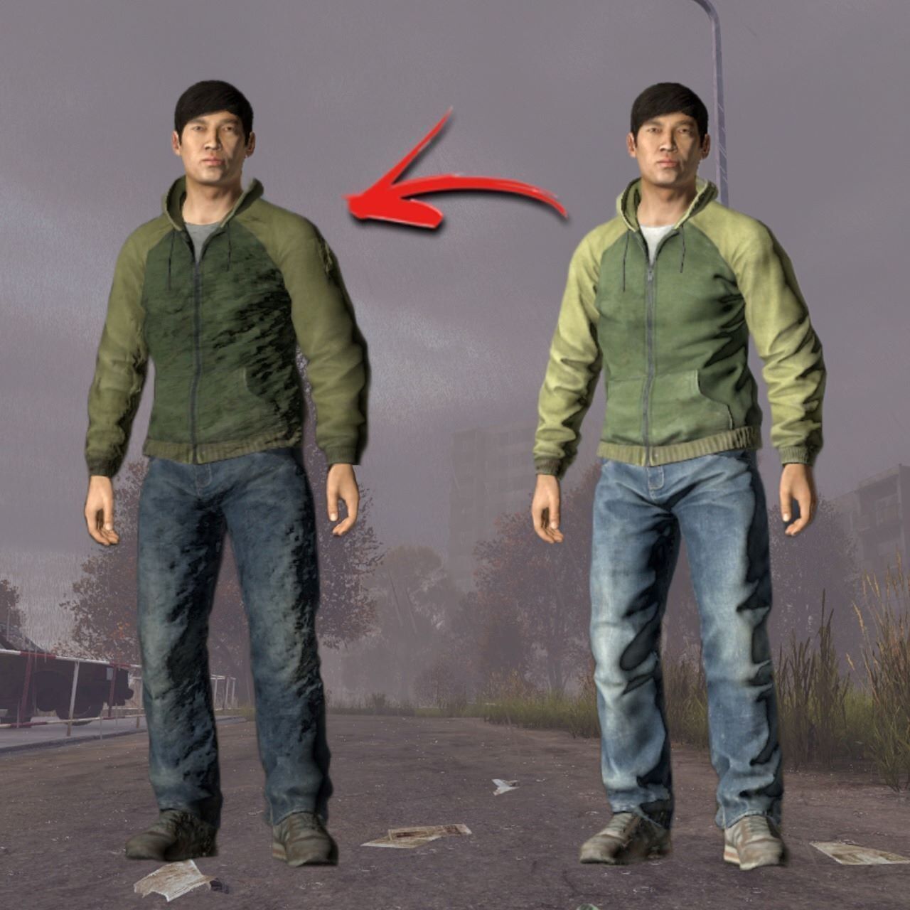 Wet Clothes Visual