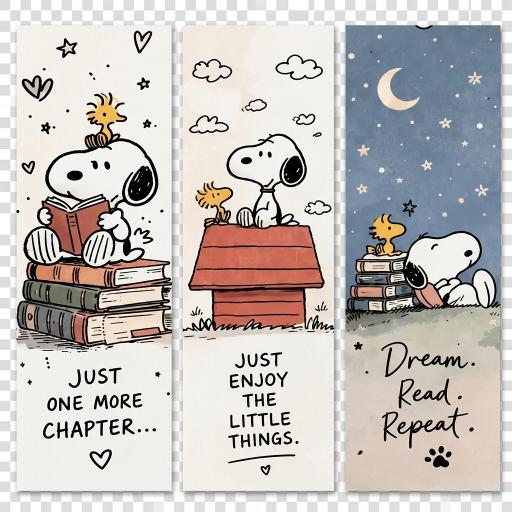 Snoopy BookMark preview