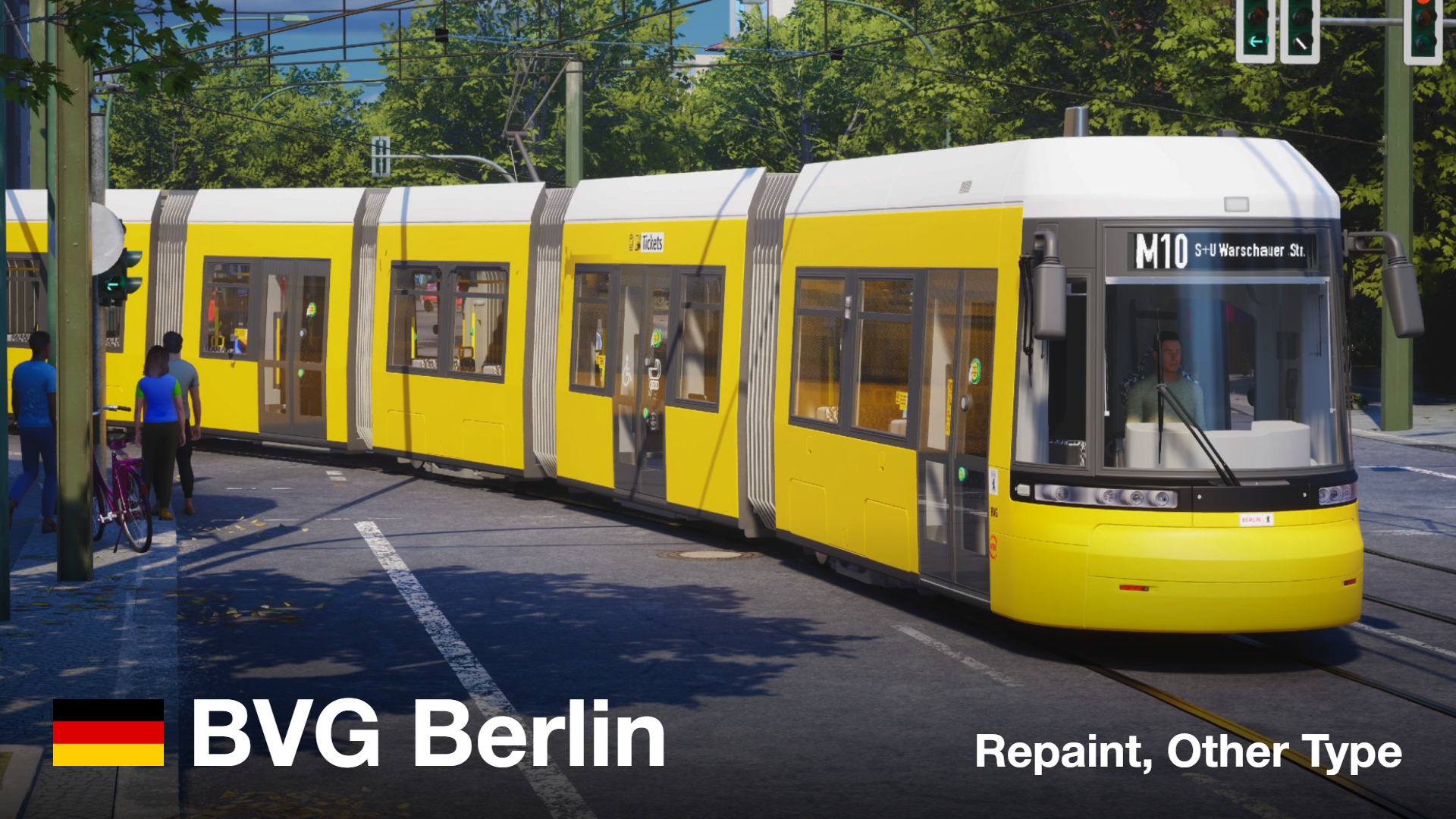 BVG Berlin | Bombardier Flexity Berlin (AI Tram)