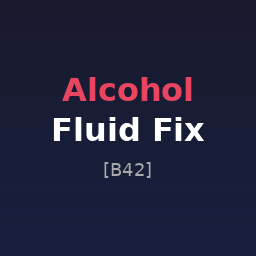 Alcohol Fluid Fix [B42] – Project Zomboid Mod