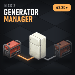 Nick's Generator Manager – Project Zomboid Mod