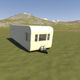 8x31 mobile home 1950s