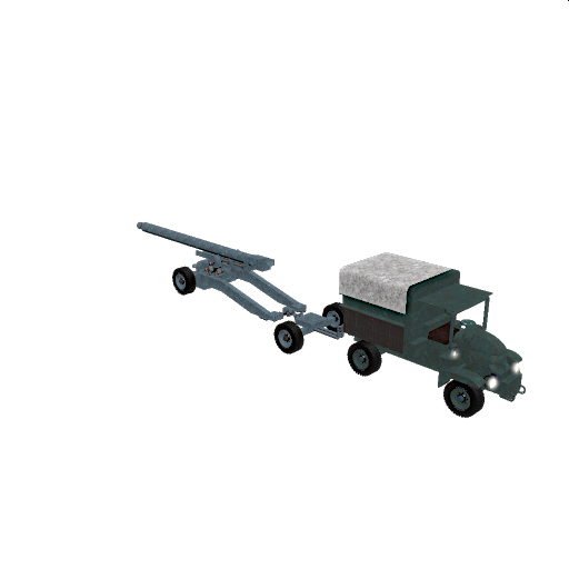 Latil TAR 1 with 155mm GPF WWI artillery group