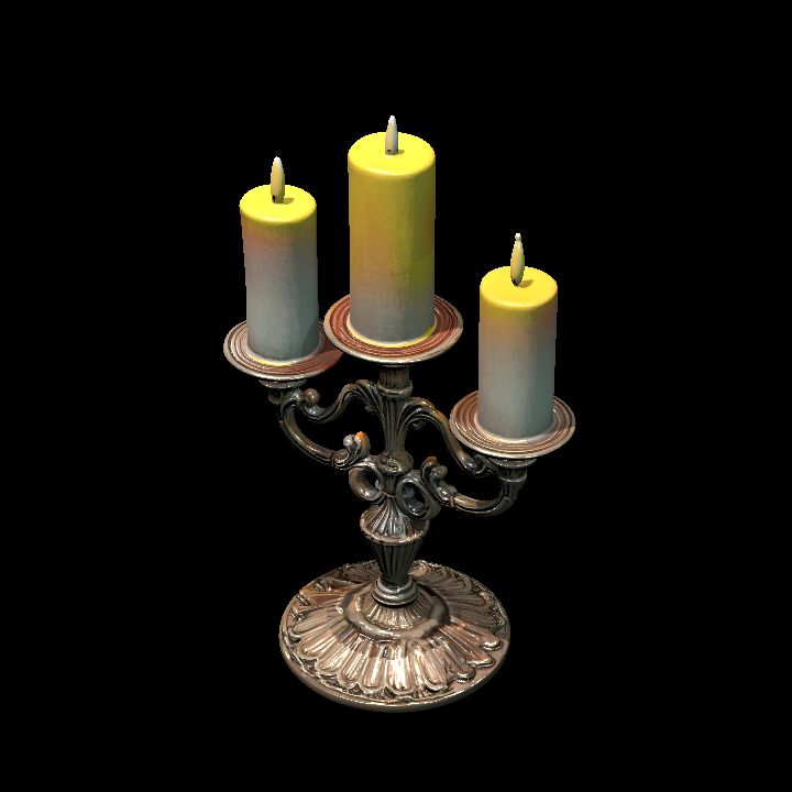 Object, Light, Candelabra 2