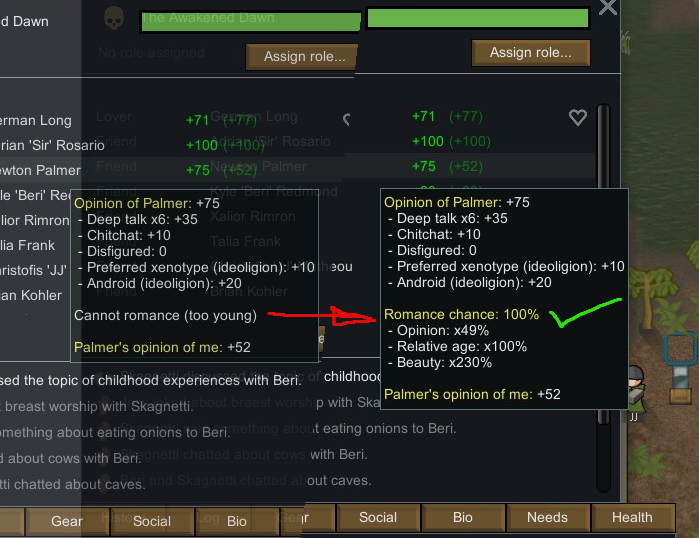 Factory New Android Romance: A VRE-Androids patch mod preview for RimWorld