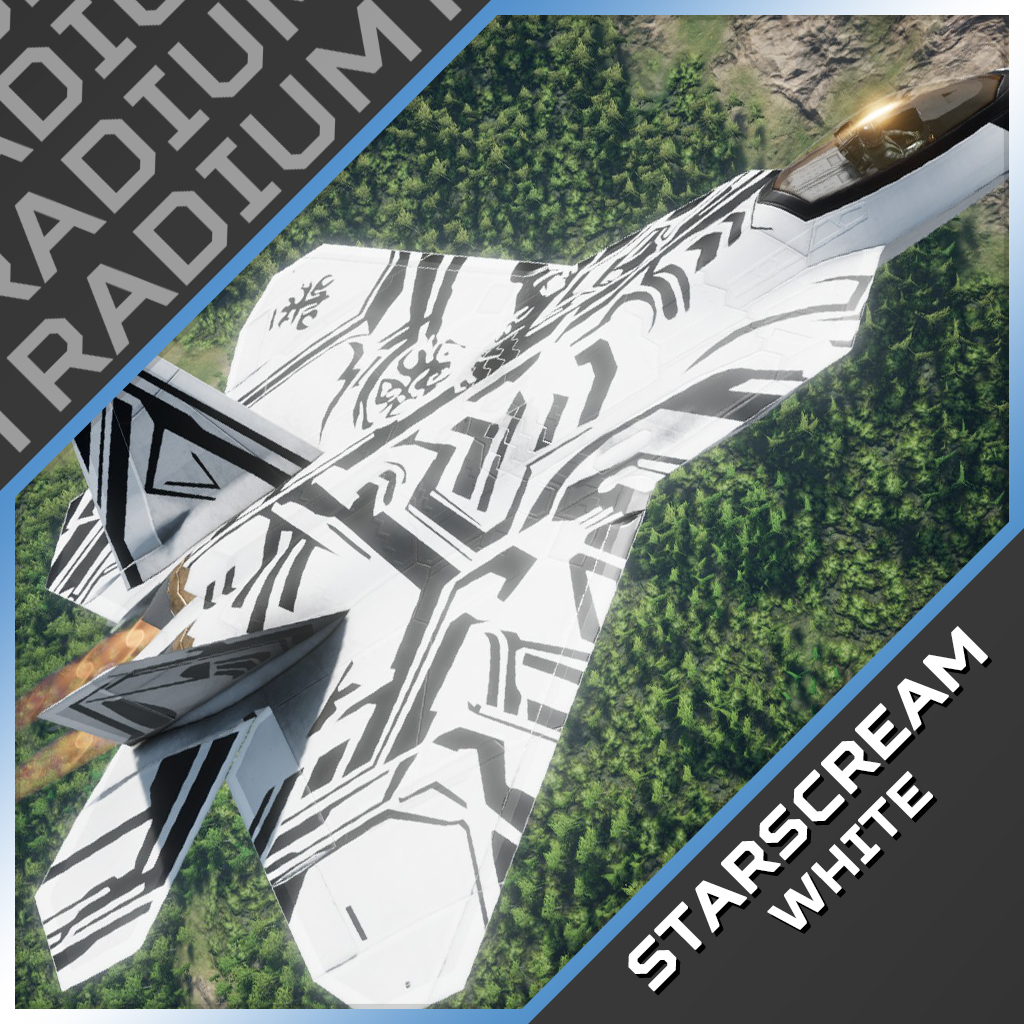 Starscream White - Strike Raptor preview