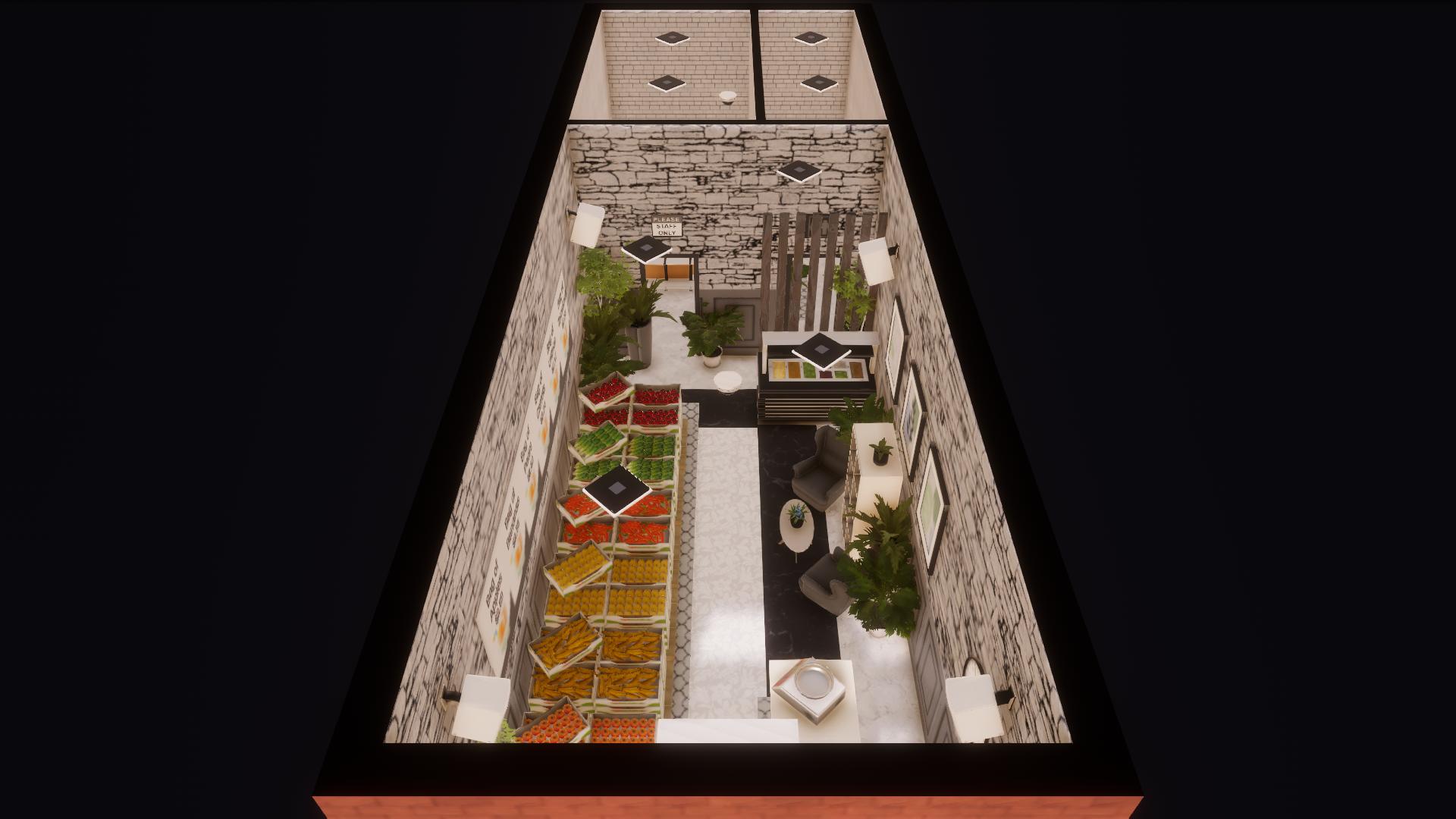 [JH] A1 Fruit & Veg Store (MAXED) Monotone preview