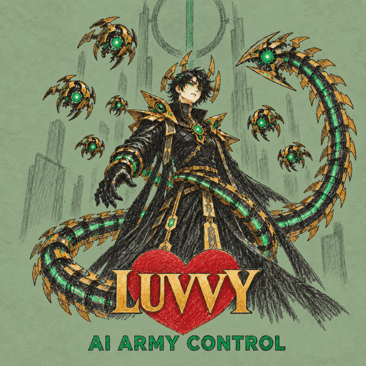 Luvvy AI Army Control