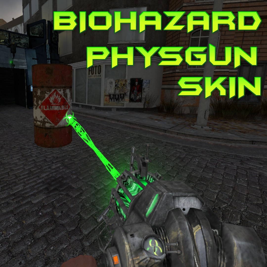 BIOHAZARD PHYSGUN SKIN