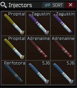 Tarkov Injectors preview