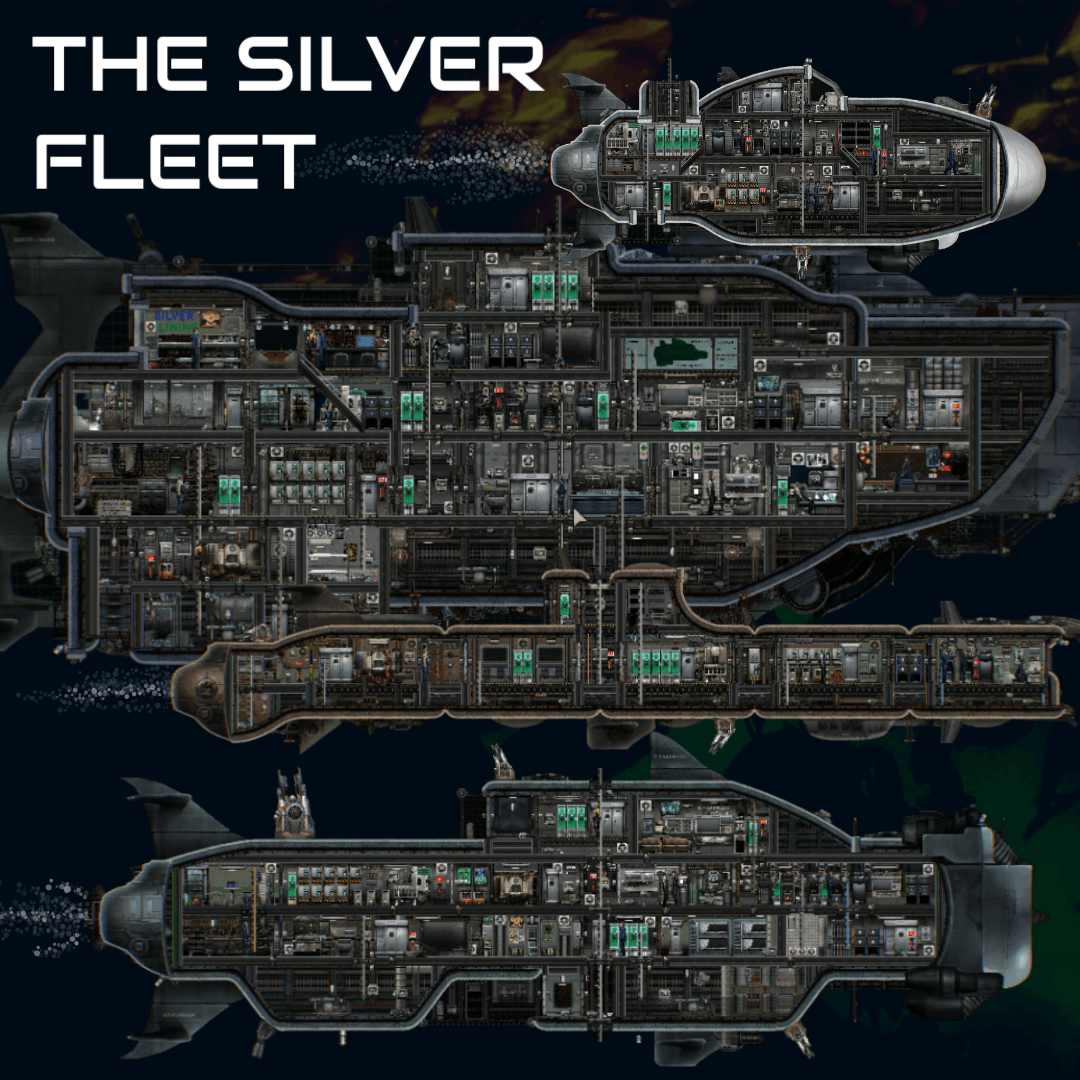 The Silver Fleet - By Egg – Barotrauma Mod