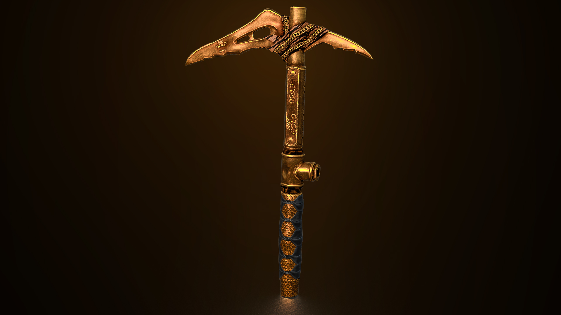 Gold Chains Icepick