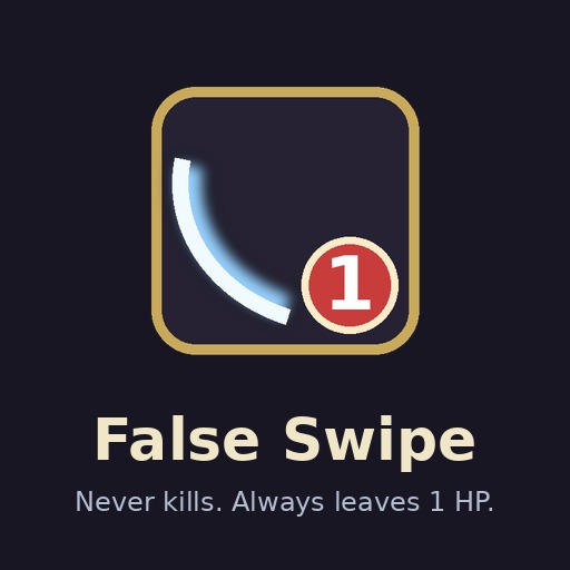 False Swipe preview