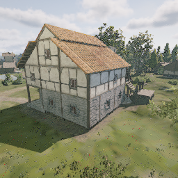 Stort hus