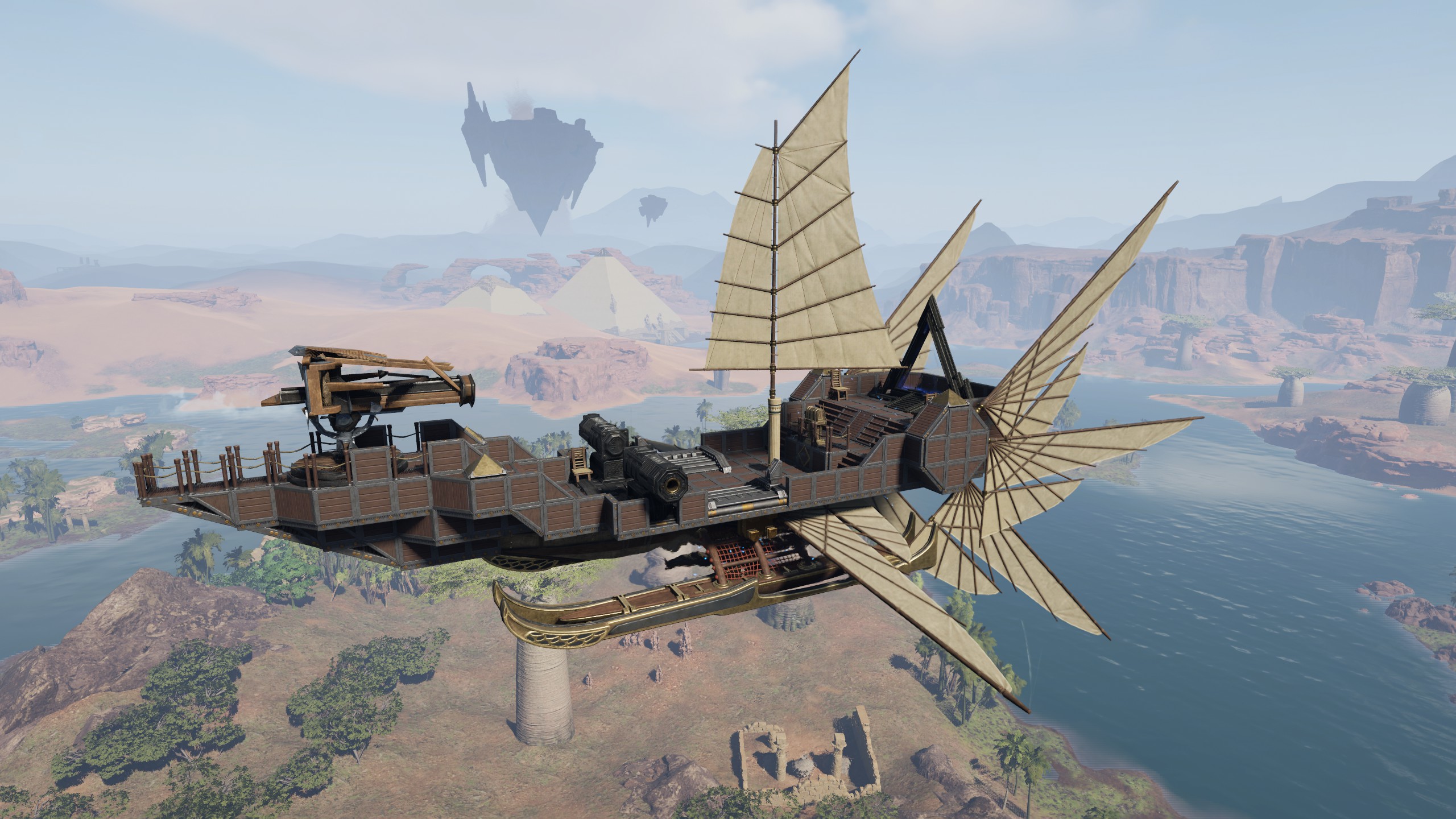 小型侦查舰飞空舰 – Soulmask Mod