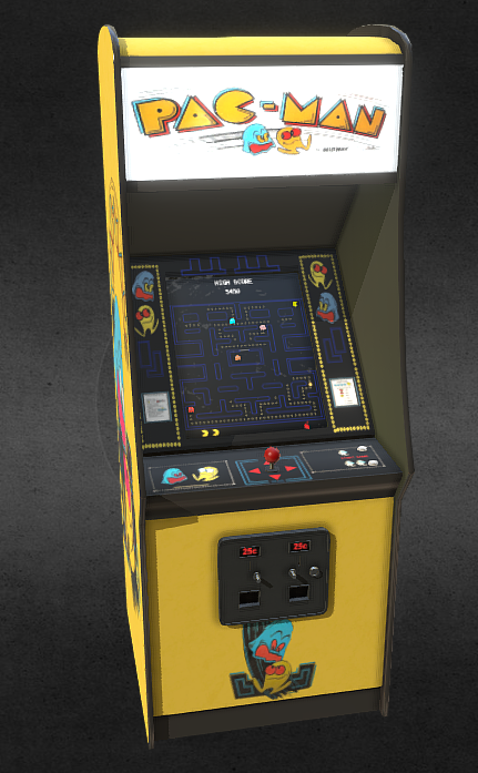 Pac-Man Arcade Cab