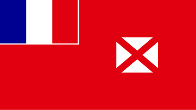 The flag of Wallis and Futuna