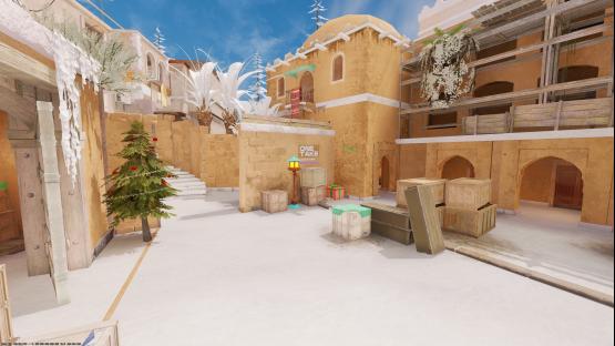 sandstone_winter – Counter-Strike 2 Mod