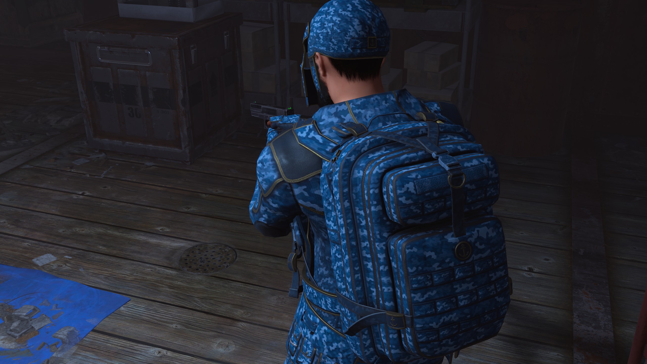 Naval Camo Backpack thumbnail 7