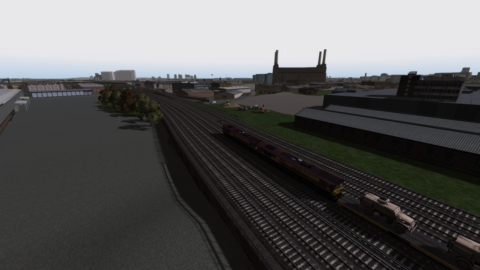 397 UK Railway tour North London Line and Goblin Lines Part 5 Queenstown Road to Acton Lane