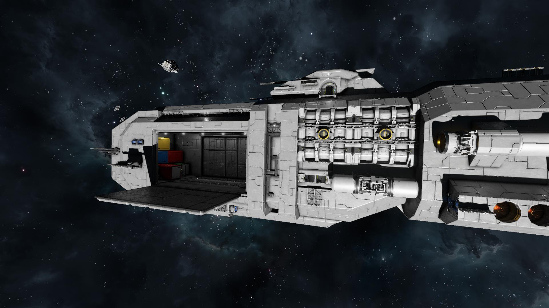 Cargo ship (Left Door Open)