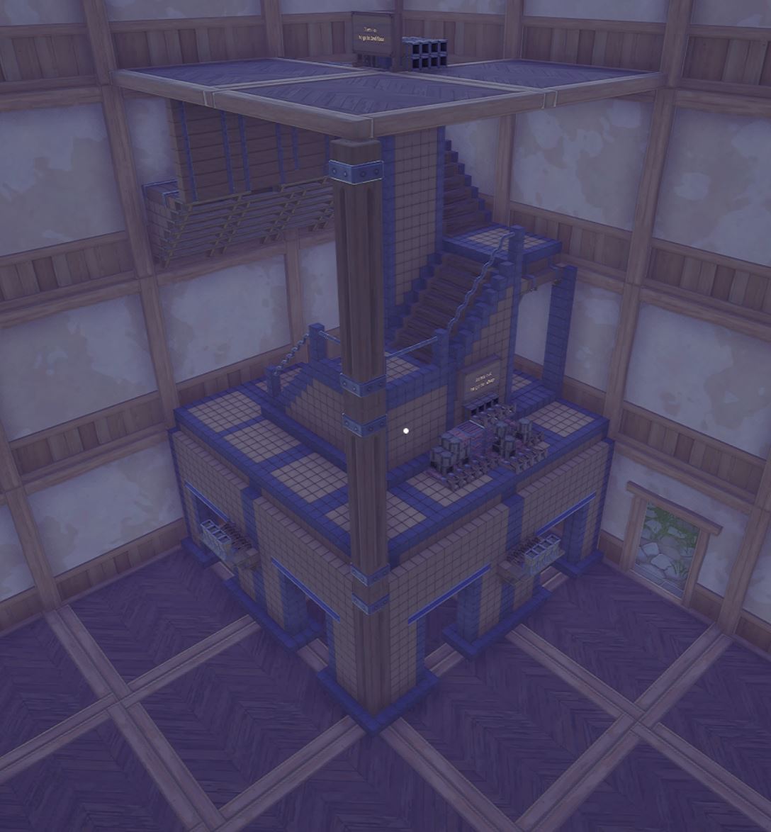 Left Corner Stair 4 floor