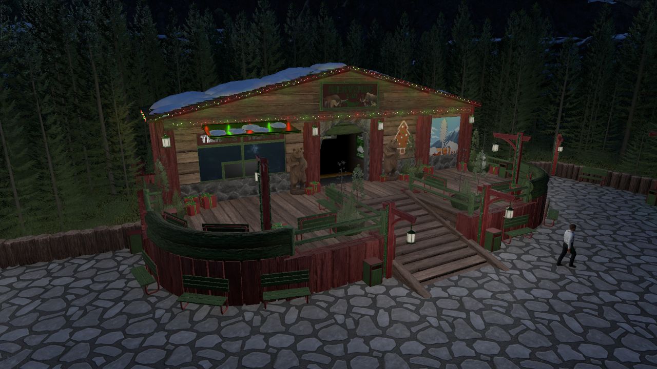 Winter Paleo Park entrance