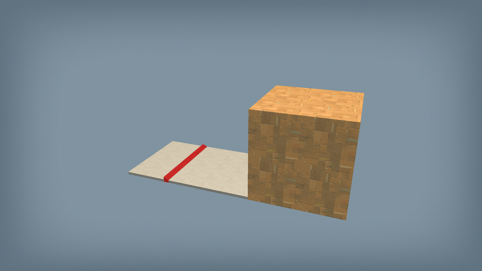 Cardboard Block For Testing Turret's!