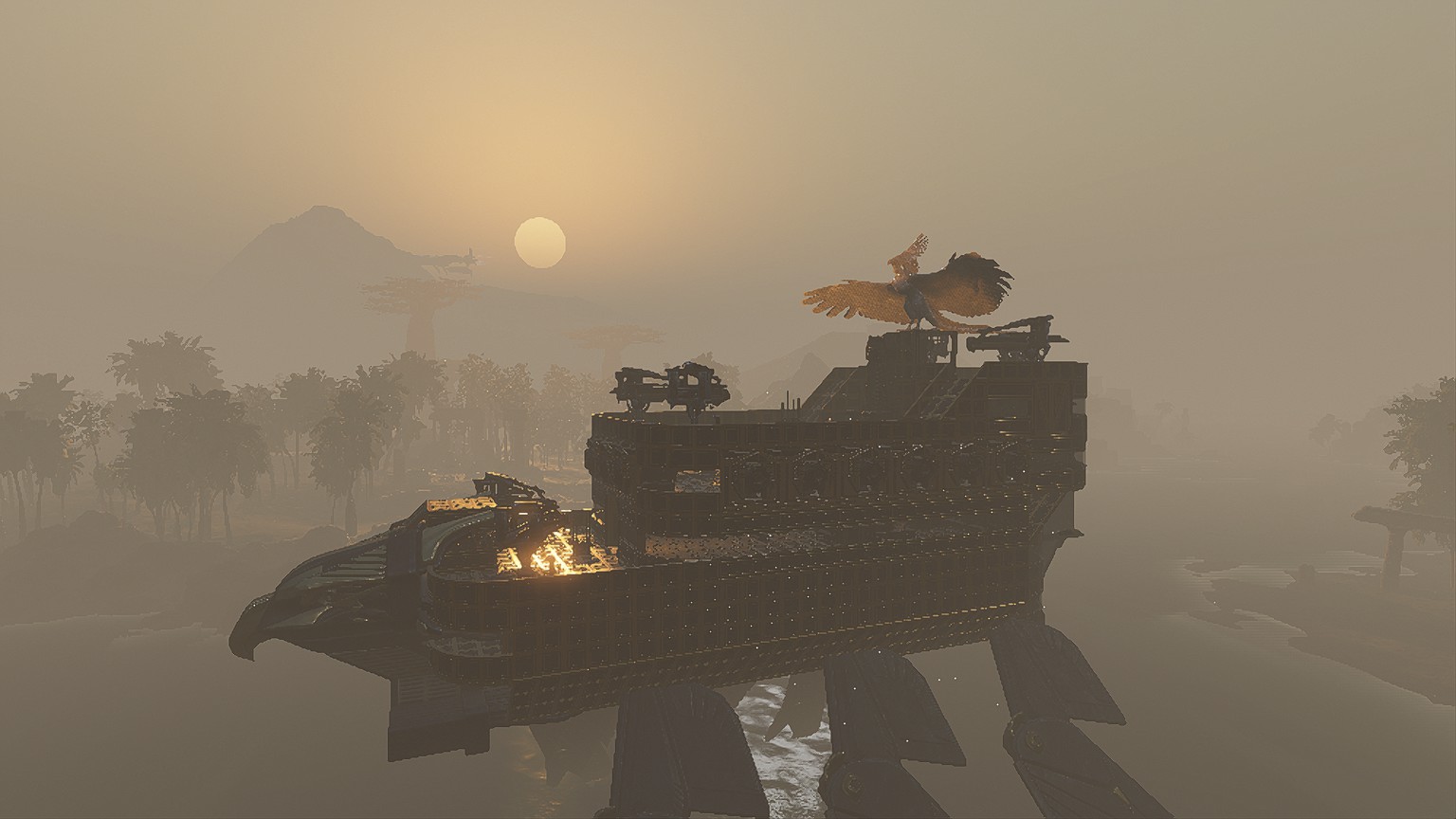 多火炮战船 – Soulmask Mod