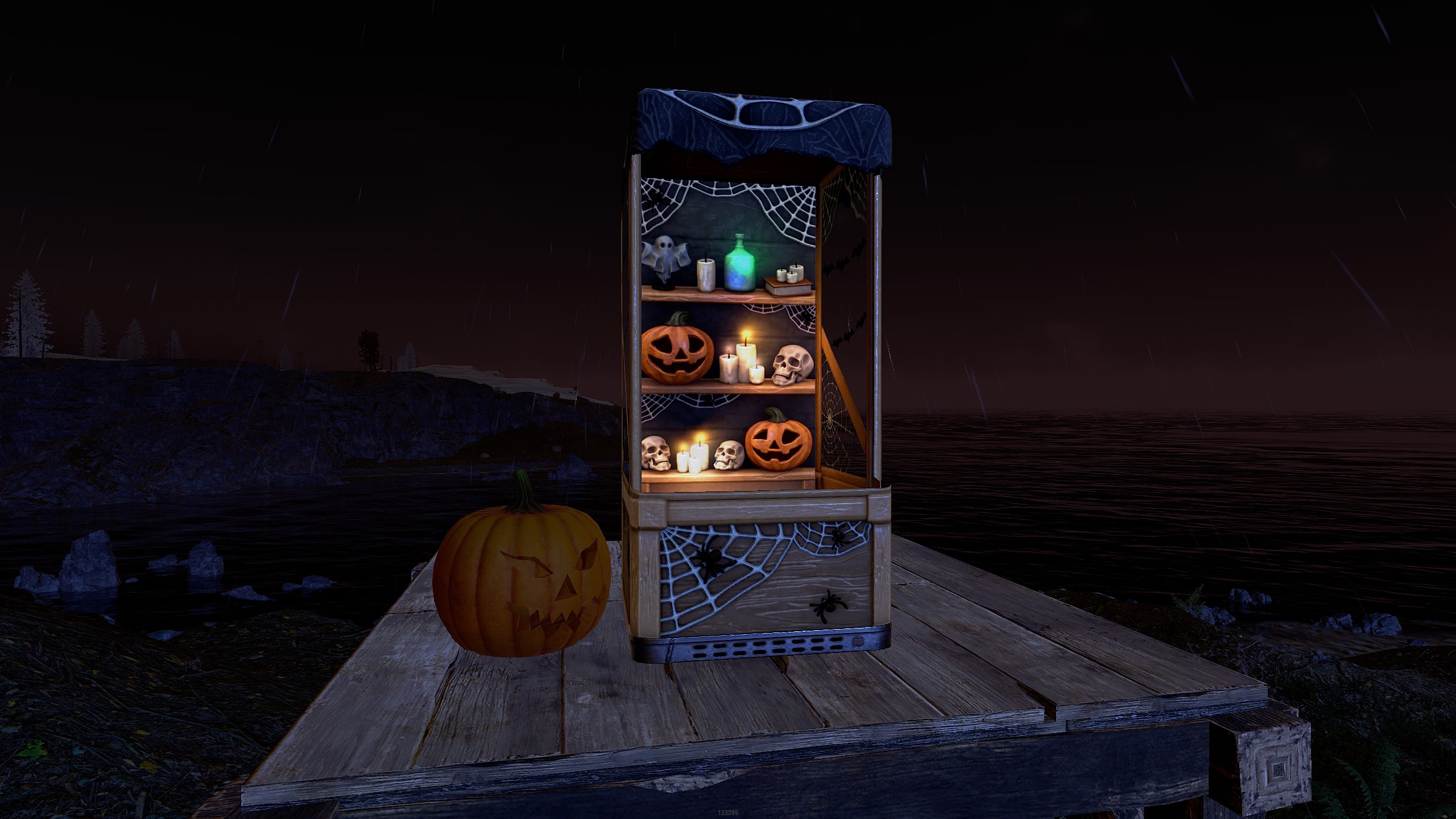 Spooky Harvest Fridge