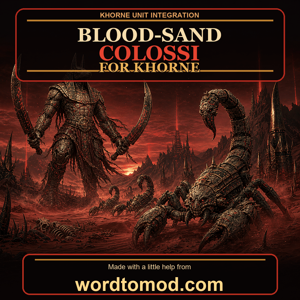 Blood-Sand Colossi for Khorne