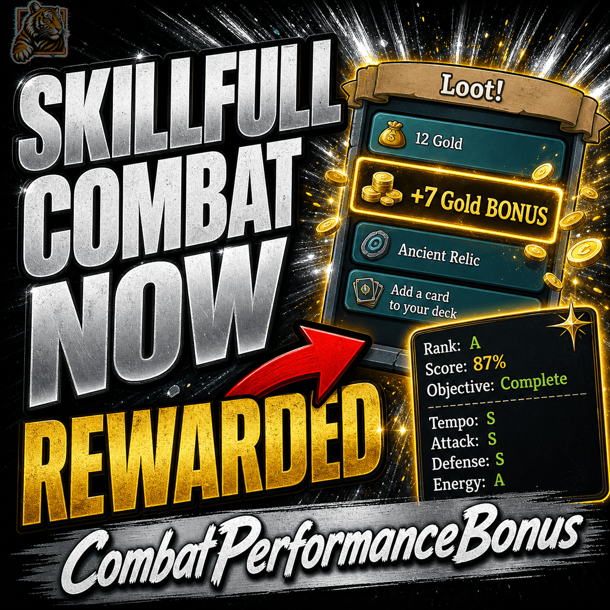 Combat Performance Bonus | Earn Gold for Skillful Play (updated v0.111)