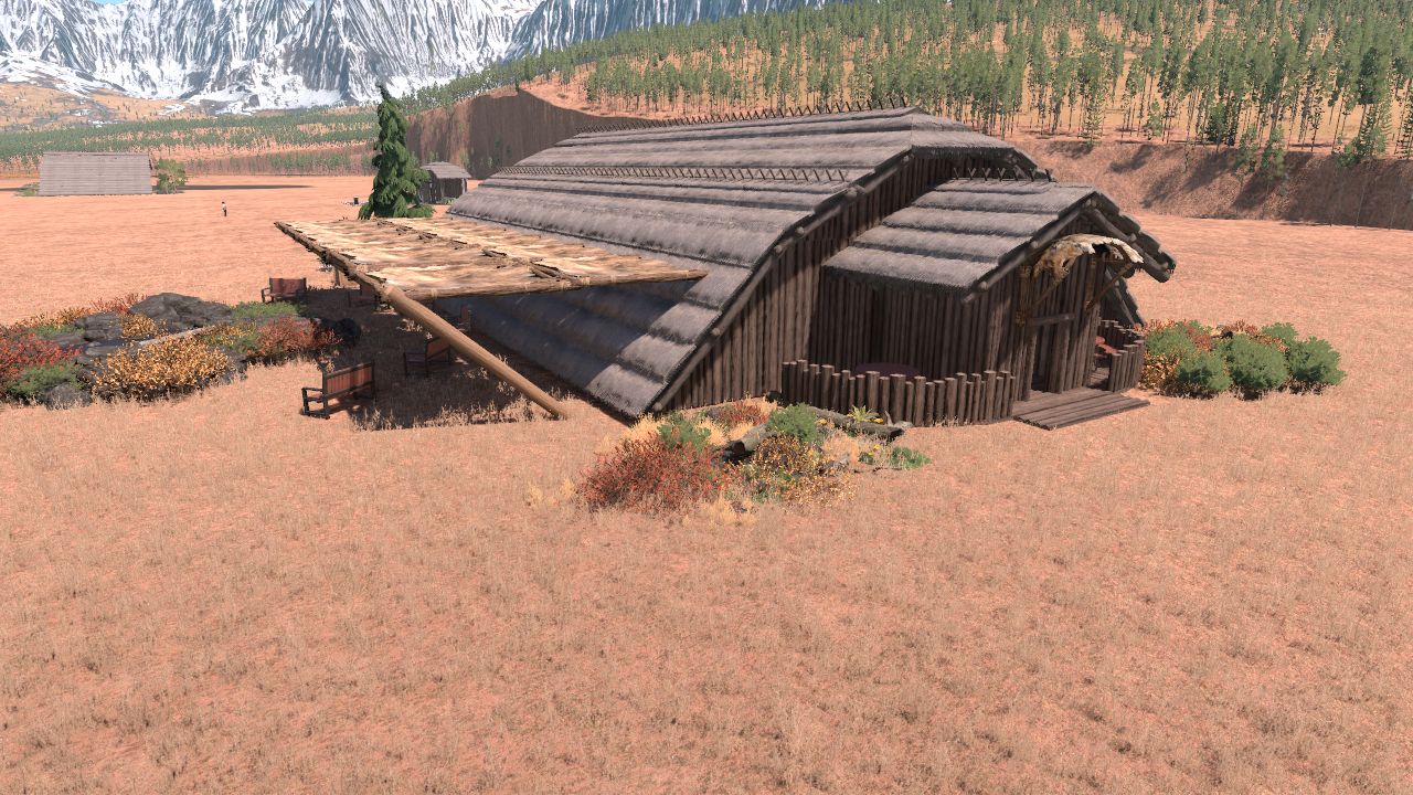 Stone Age Staff Longhouse