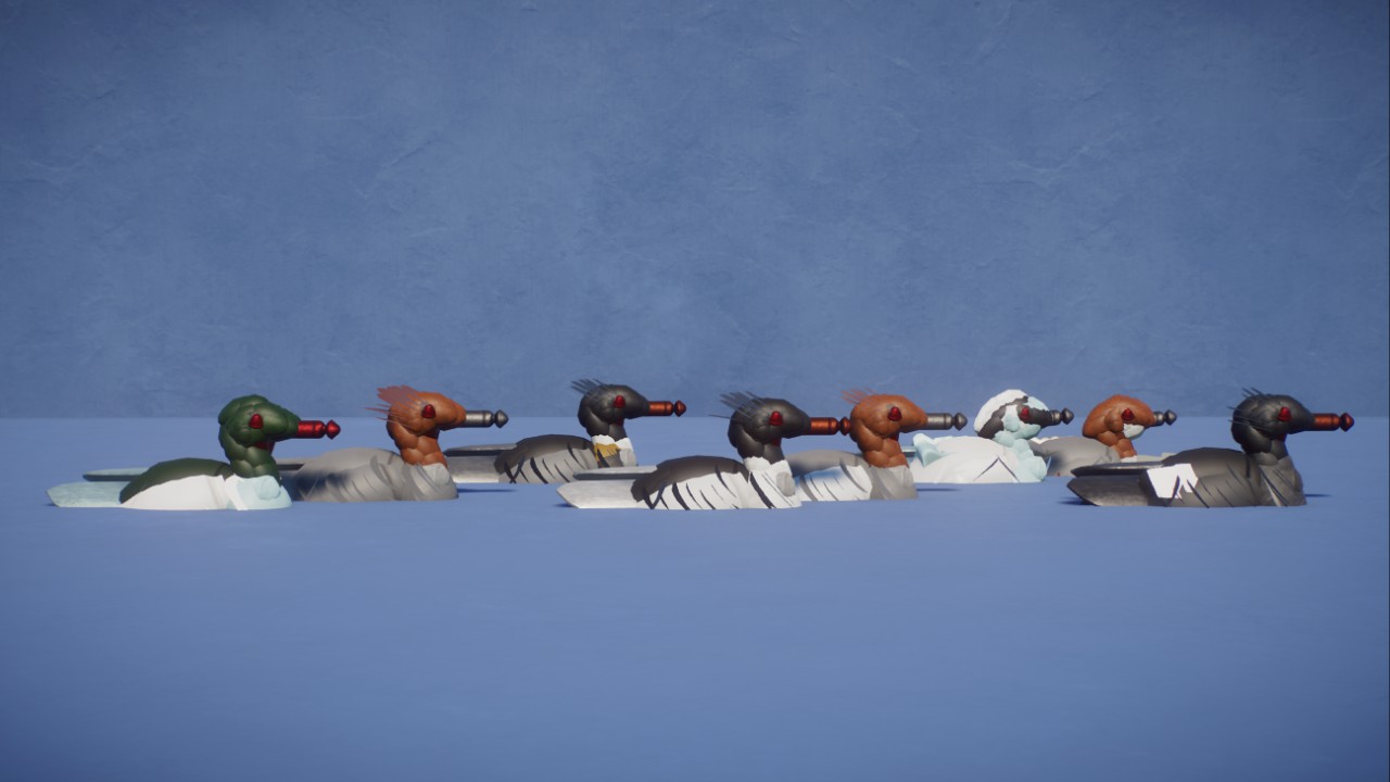 Robustus' Mergansers