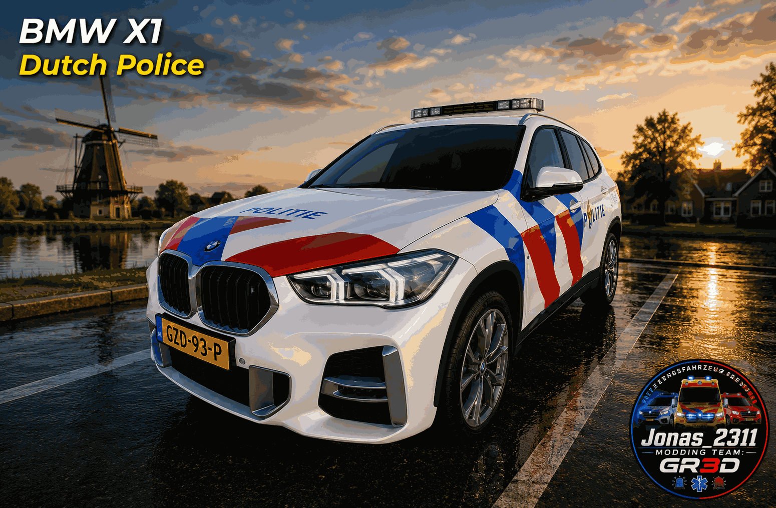 BMW X1 Dutch Police
