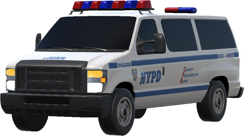 New York Police Department Van 106PCT NYPD