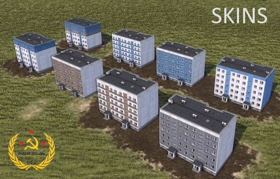 Prefabricated panel Block of flats, skins, archive 2