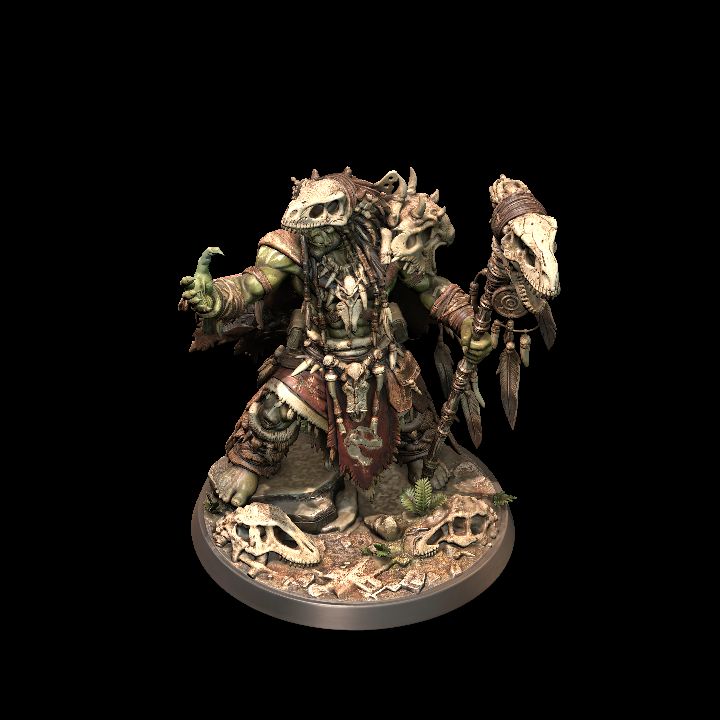 Dino Orc Mage