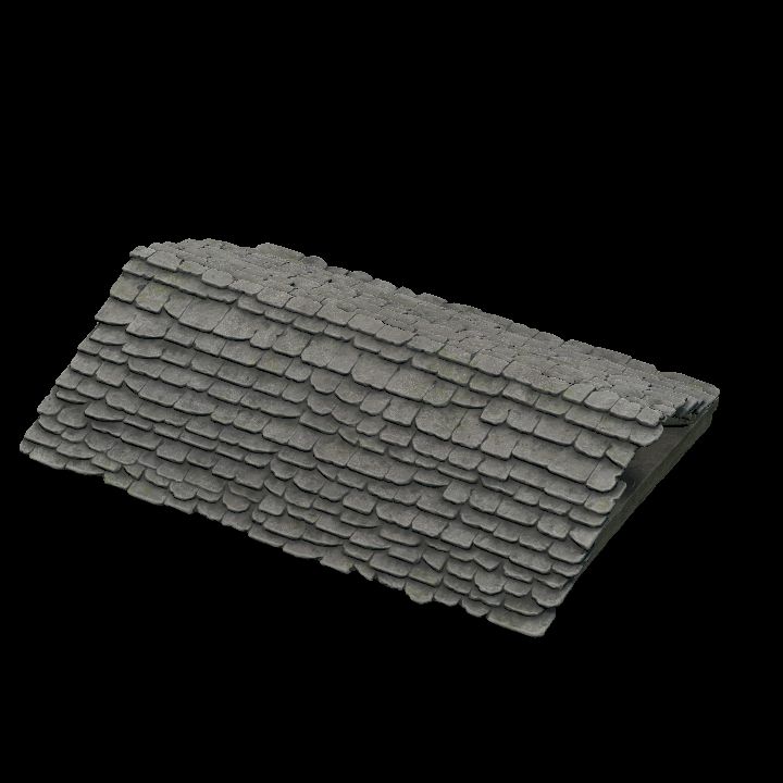 stone tiled roof 02